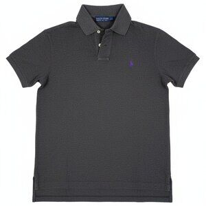 Polo By Ralph Lauren Short Sleeve Size Men's Medium Gray 100%Cotton